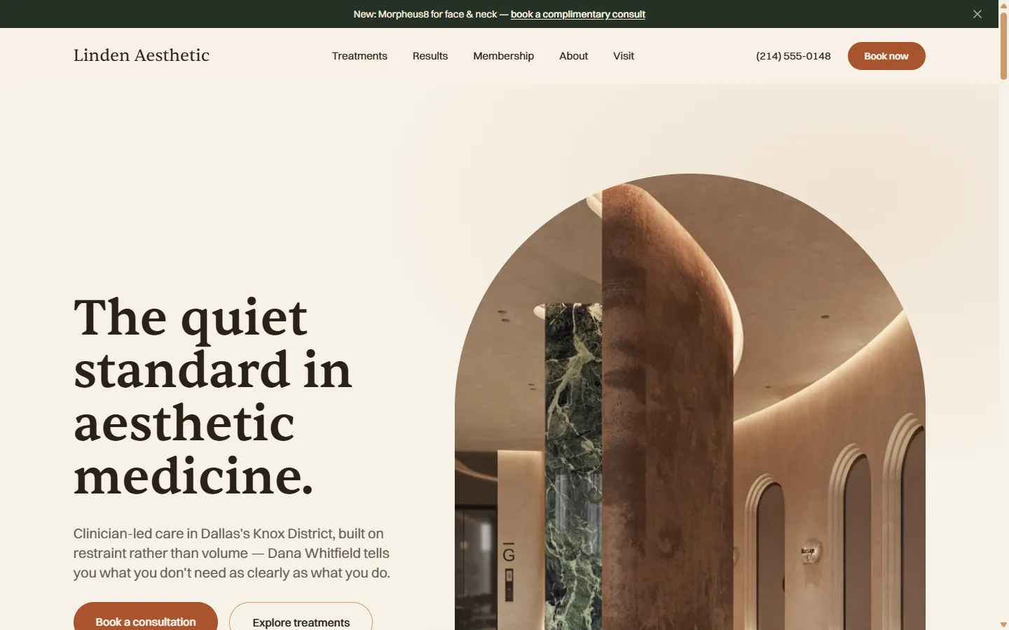 Linden Terracotta home page